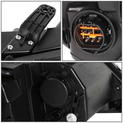 FAROS 14-15 KIA SORENTO - FITS MODELS WITH HALOGEN HEADLIGHTS WITH LED DRL - LED DRL - SMOKE HOUSING / CLEAR CORNER