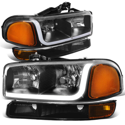 FAROS 99-07 GMC SIERRA 1500 / 01-07 GMC SIERRA 1500HD, SIERRA 2500HD, SIERRA 3500HD / 99-04 GMC SIERRA 2500 / 99-06 GMC YUKON / 00-06 GMC YUKON XL 1500, YUKON XL 2500 / 2001 GMC SIERRA C3 - DOES NOT FIT DENALI TRIMS / FITS 2007 CLASSIC MODELS ONLY - LED