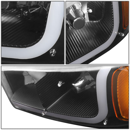 FAROS 99-07 GMC SIERRA 1500 / 01-07 GMC SIERRA 1500HD, SIERRA 2500HD, SIERRA 3500HD / 99-04 GMC SIERRA 2500 / 99-06 GMC YUKON / 00-06 GMC YUKON XL 1500, YUKON XL 2500 / 2001 GMC SIERRA C3 - DOES NOT FIT DENALI TRIMS / FITS 2007 CLASSIC MODELS ONLY - LED