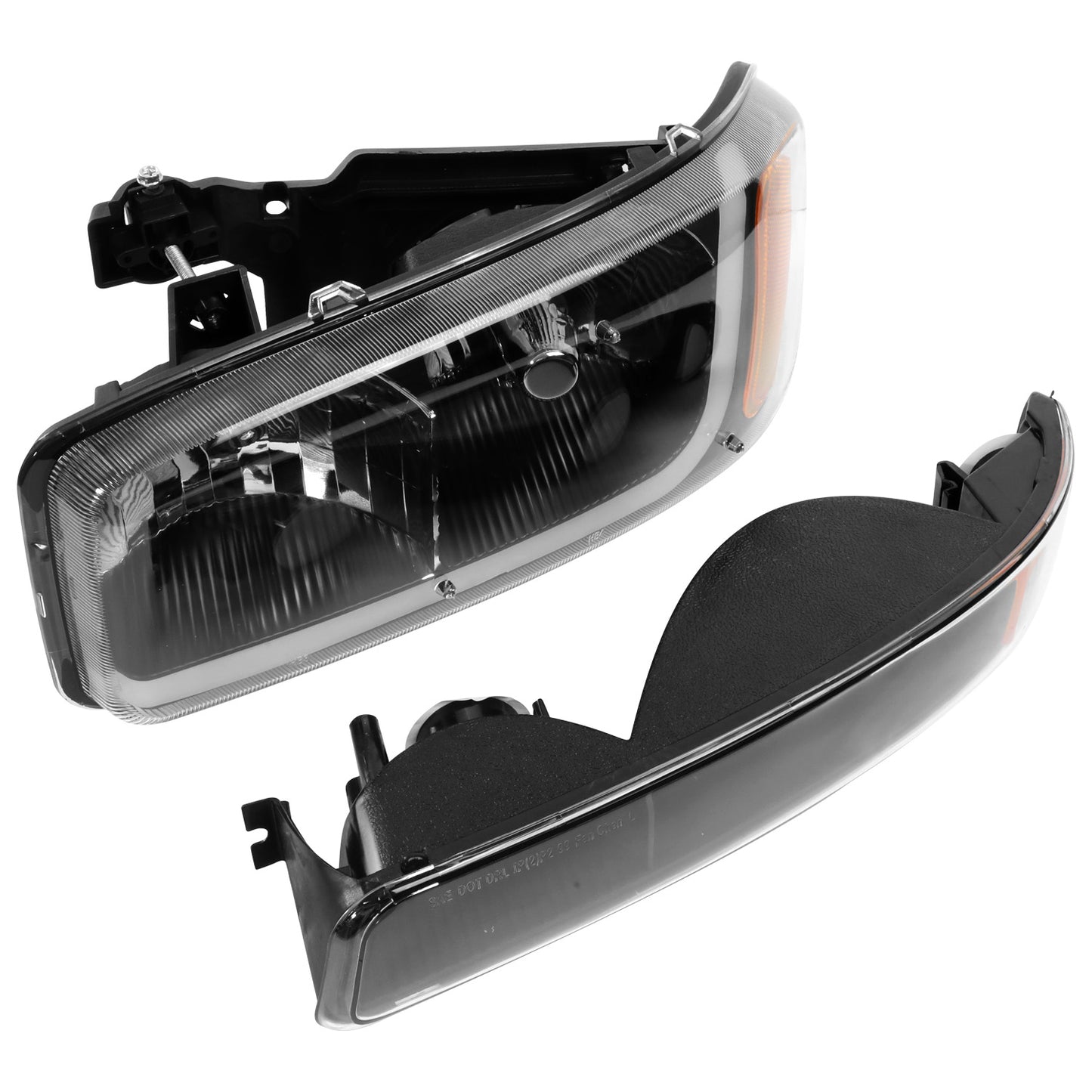 FAROS 99-07 GMC SIERRA 1500 / 01-07 GMC SIERRA 1500HD, SIERRA 2500HD, SIERRA 3500HD / 99-04 GMC SIERRA 2500 / 99-06 GMC YUKON / 00-06 GMC YUKON XL 1500, YUKON XL 2500 / 2001 GMC SIERRA C3 - DOES NOT FIT DENALI TRIMS / FITS 2007 CLASSIC MODELS ONLY - LED