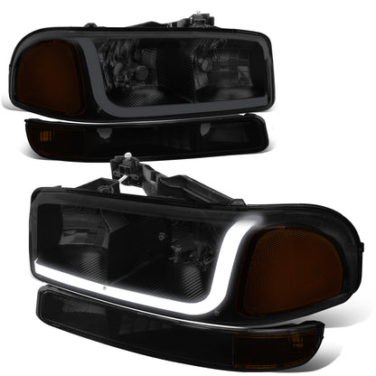 FAROS 99-07 GMC SIERRA 1500 / 01-07 GMC SIERRA 1500HD, SIERRA 2500HD, SIERRA 3500HD / 99-04 GMC SIERRA 2500 / 99-06 GMC YUKON / 00-06 GMC YUKON XL 1500, YUKON XL 2500 / 2001 GMC SIERRA C3 - DOES NOT FIT DENALI TRIMS / FITS 2007 CLASSIC MODELS ONLY - LED