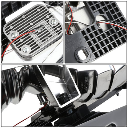 FAROS CLEAR LENS,CLEAR REFLECTOR,BLACK HOUSING - 4PCS - LED BAR - 92-94 CHEVROLET BLAZER / 88-99 CHEVROLET C1500 / 92-99 CHEVROLET C1500 SUBURBAN / 88-00 CHEVROLET C2500 / 92-99 CHEVROLET C2500 SUBURBAN / 88-00 CHEVROLET C3500 / 88-99 CHEVROLET K1500 /