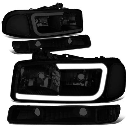 FAROS 99-07 GMC SIERRA 1500 / 01-07 GMC SIERRA 1500HD, SIERRA 2500HD, SIERRA 3500HD / 99-04 GMC SIERRA 2500 / 99-06 GMC YUKON / 00-06 GMC YUKON XL 1500, YUKON XL 2500 / 2001 GMC SIERRA C3 - DOES NOT FIT DENALI TRIMS / FITS 2007 CLASSIC MODELS ONLY - LED