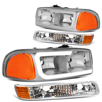 FAROS 99-07 GMC SIERRA 1500 / 01-07 GMC SIERRA 1500HD, SIERRA 2500HD, SIERRA 3500HD / 99-04 GMC SIERRA 2500 / 99-06 GMC YUKON / 00-06 GMC YUKON XL 1500, YUKON XL 2500 / 2001 GMC SIERRA C3 - DOES NOT FIT DENALI TRIMS / FITS 2007 CLASSIC MODELS ONLY - C-BAR