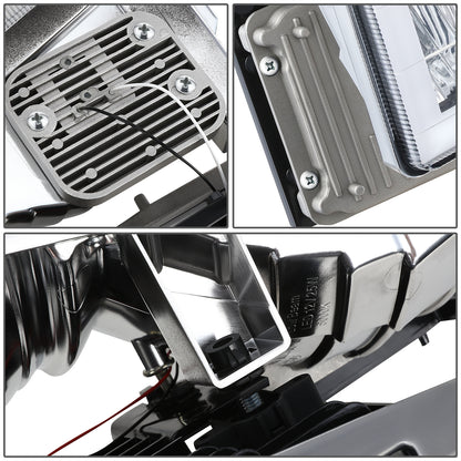 FAROS CLEAR LENS,AMBER REFLECTOR,BLACK HOUSING - 8PCS - LED BAR - 94 CHEVROLET BLAZER / 94-99 CHEVROLET C1500 / 94-99 CHEVROLET C1500 SUBURBAN / 94-00 CHEVROLET C2500 / 94-99 CHEVROLET C2500 SUBURBAN / 94-00 CHEVROLET C3500 / 94-99 CHEVROLET K1500 / 94-99