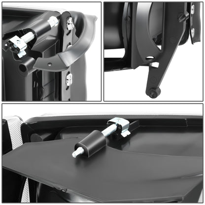 FAROS CLEAR LENS,CLEAR REFLECTOR,BLACK HOUSING - 4PCS - LED BAR