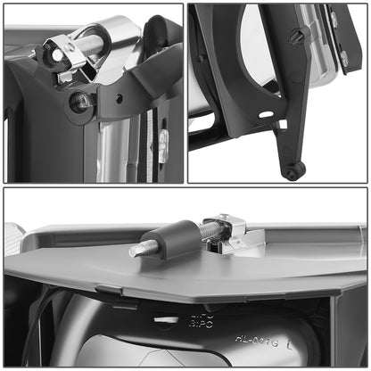 FAROS CLEAR LENS.CLEAR REFLECTOR.CHROME HOUSING - 4PCS - LED BAF