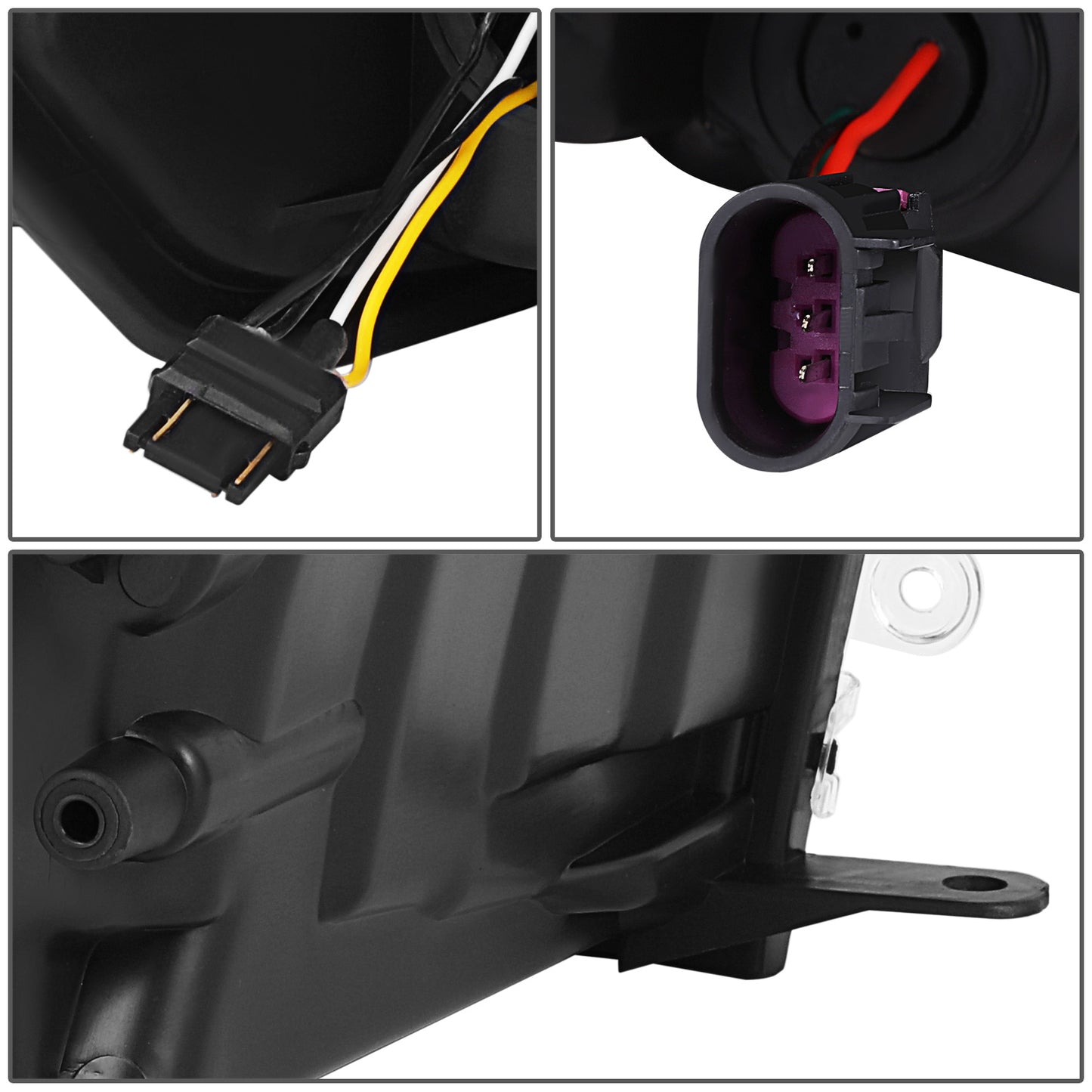 FAROS 10-18 RAM 1500-5500 - FIT DUAL OR QUAD HEADLIGHT MODELS - NOT FIT FACTORY PROJECTOR STYLE