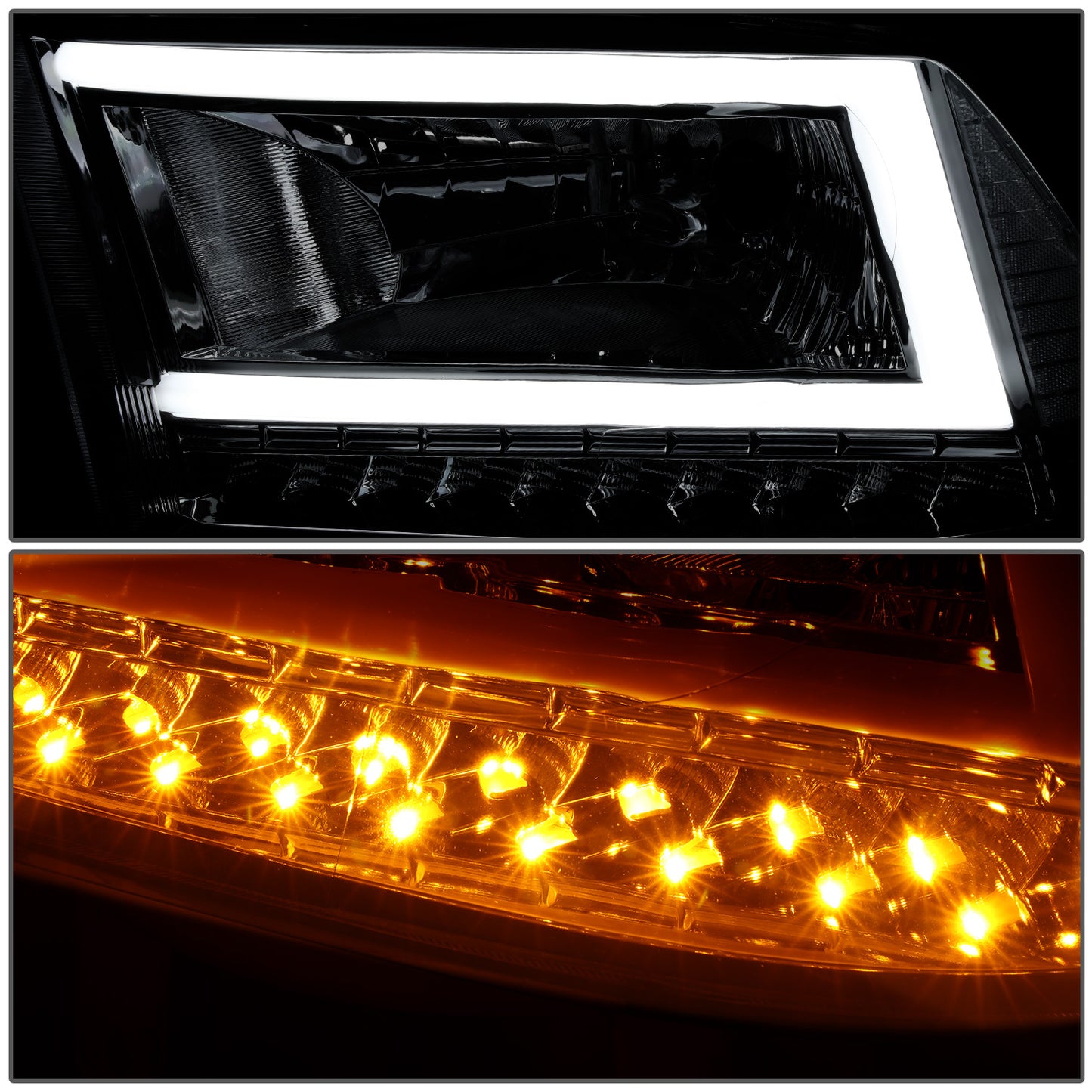 FAROS 10-18 RAM 1500-5500 - FIT DUAL OR QUAD HEADLIGHT MODELS - NOT FIT FACTORY PROJECTOR STYLE