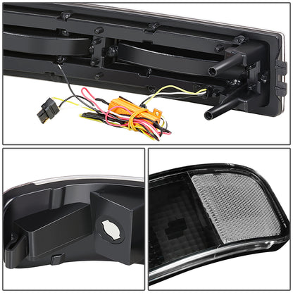 FAROS CLEAR LENS,CLEAR REFLECTOR,BLACK HOUSING - 4PCS - LED BAR - 03-14 CHEVROLET EXPRESS 1500 / 03-23 CHEVROLET EXPRESS 25003 / 03-23 CHEVROLET EXPRESS 3500 / 09-22 CHEVROLET EXPRESS 4500 / 03-14 GMC SAVANA 1500 / 03-23 GMC SAVANA 2500 / 03-23 GMC SAVANA