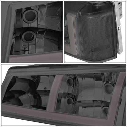 FAROS 03-06 CHEVROLET AVALANCHE 1500 2500 / 03-06 CHEVROLET SILVERADO 1500 2500 3500 / 03-06 CHEVROLET SILVERADO 1500 HD 2500 HD / 2007 CHEVROLET SILVERADO 1500 1500 HD 2500 HD 3500 CLASSIC - FIT MODELS WITHOUT FACTORY CLADDING ONLY - OE STYLE - LED -