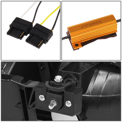 FAROS 2001 GMC SIERRA C3 / 02-06 GMC SIERRA 1500 DENALI / 07 GMC SIERRA 1500 DENALI CLASSIC / 01-06 GMC YUKON DENALI / 01-06 GMC YUKON XL 1500 DENALI - 9006 BULB TO BE USED FOR LOW BEAM. NOTCHING OF BULB BASE MAYBE REQUIRED TO FIT INTO 9005 BULB PLUG - OE