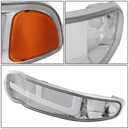 FAROS 2001 GMC SIERRA C3 / 02-06 GMC SIERRA 1500 DENALI / 07 GMC SIERRA 1500 DENALI CLASSIC / 01-06 GMC YUKON DENALI / 01-06 GMC YUKON XL 1500 DENALI - 9006 BULB TO BE USED FOR LOW BEAM. NOTCHING OF BULB BASE MAYBE REQUIRED TO FIT INTO 9005 BULB PLUG - OE