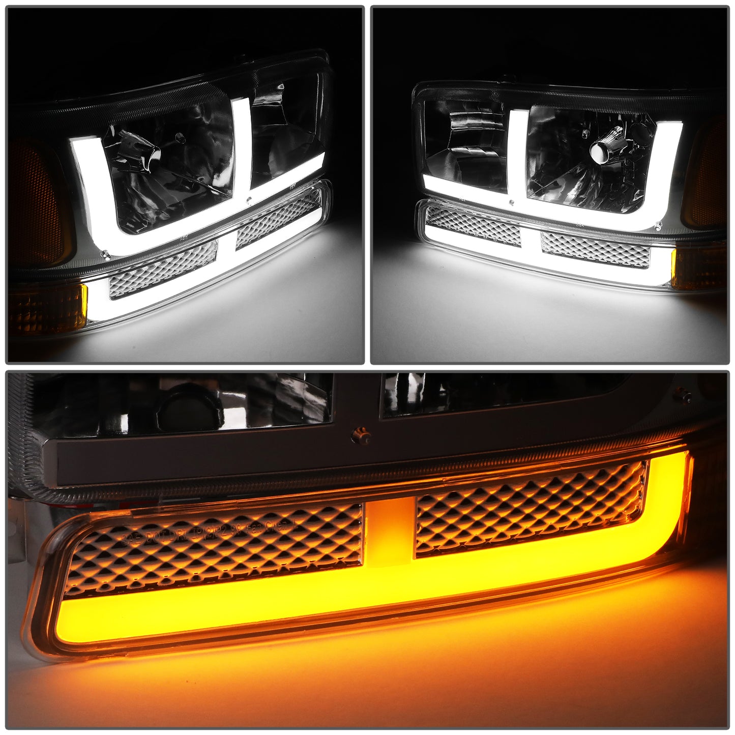 FAROS 99-06 GMC SIERRA 1500 / 01-06 GMC SIERRA 1500 HD / 2007 GMC SIERRA 1500 & 1500 HD CLASSIC / 99-04 GMC SIERRA 2500 / 01-06 GMC SIERRA 2500 HD / 2007 GMC SIERRA 2500 HD CLASSIC / 01-06 GMC SIERRA 3500 / 2007 GMC SIERRA 3500 CLASSIC / 99-06 GMC YUKON /