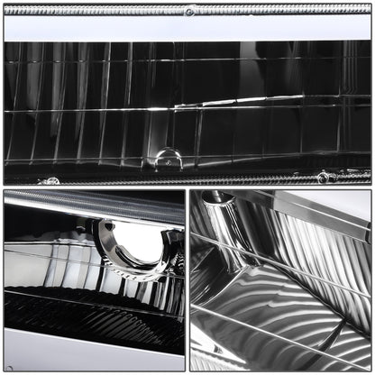 FAROS CLEAR LENS,CLEAR REFLECTOR,BLACK HOUSING,4PCS,LED BAR