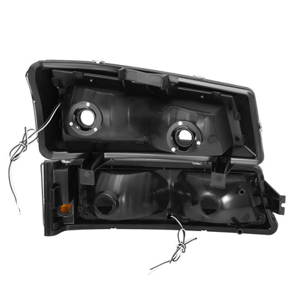 FAROS 03-06 CHEVY SILVERADO 1500, 2500, 2500HD, 3500, 3500HD, CHEVY AVALANCHE 1500, 2500 / 2007 SILVERADO 1500, 1500HD, 2500HD, 3500 CLASSIC - FITS AVALANCHE MODELS WITHOUT FACTORY CLADDING ONLY - REQUIRES WIRING TO EXISTING VEHICLE WIRING HARNESS - LED
