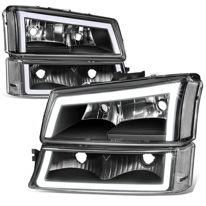 FAROS 03-06 CHEVY SILVERADO 1500, 2500, 2500HD, 3500, 3500HD, CHEVY AVALANCHE 1500, 2500 / 2007 SILVERADO 1500, 1500HD, 2500HD, 3500 CLASSIC - FITS AVALANCHE MODELS WITHOUT FACTORY CLADDING ONLY - REQUIRES WIRING TO EXISTING VEHICLE WIRING HARNESS - LED