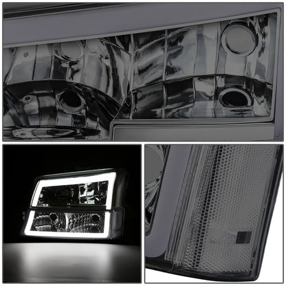 FAROS 03-06 CHEVY SILVERADO 1500, 2500, 2500HD, 3500, 3500HD, CHEVY AVALANCHE 1500, 2500 / 2007 SILVERADO 1500, 1500HD, 2500HD, 3500 CLASSIC - FITS AVALANCHE MODELS WITHOUT FACTORY CLADDING ONLY - REQUIRES WIRING TO EXISTING VEHICLE WIRING HARNESS - LED