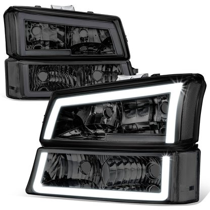 FAROS 03-06 CHEVY SILVERADO 1500, 2500, 2500HD, 3500, 3500HD, CHEVY AVALANCHE 1500, 2500 / 2007 SILVERADO 1500, 1500HD, 2500HD, 3500 CLASSIC - FITS AVALANCHE MODELS WITHOUT FACTORY CLADDING ONLY - REQUIRES WIRING TO EXISTING VEHICLE WIRING HARNESS - LED