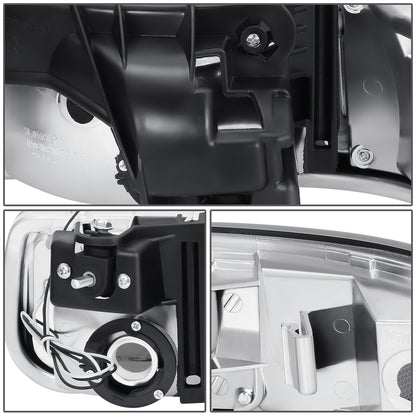 FAROS 99-02 CHEVY SILVERADO 1500, 2500 / 01-02 SILVERADO 1500HD, 2500HD, 3500 / 00-06 CHEVY SUBURBAN 1500, 2500, CHEVY TAHOE - REQUIRES WIRING TO EXISTING VEHICLE WIRING HARNESS - LED DRL - DUAL C-BAR - 4PC - SMOKE HOUSING / CLEAR CORNER