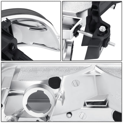 FAROS 99-02 CHEVY SILVERADO 1500, 2500 / 01-02 SILVERADO 1500HD, 2500HD, 3500 / 00-06 CHEVY SUBURBAN 1500, 2500, CHEVY TAHOE - REQUIRES WIRING TO EXISTING VEHICLE WIRING HARNESS - LED DRL - DUAL C-BAR - 4PC - SMOKE HOUSING / CLEAR CORNER