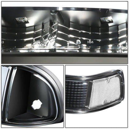 FAROS CLEAR LENS,CLEAR REFLECTOR,BLACK HOUSING,4PCS,LED BAR