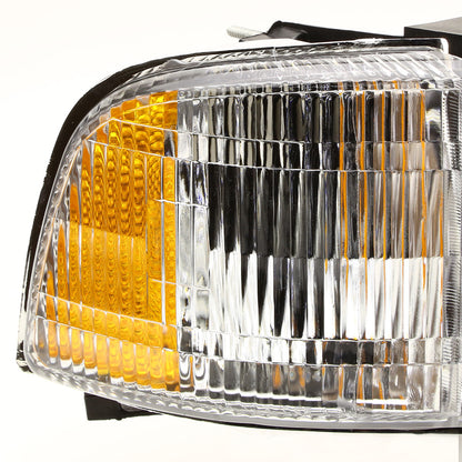 FAROS 94-02 DODGE RAM 2500 , 3500 / 94-01 RAM 1500 2/4-DOOR - DOES NOT FIT SPORT MODEL AND RAM VAN MODELS - RIGHT - OEM STYLE - CHROME HOUSING / AMBER CORNER - 9004 LOW BEAM / HIGH BEAM