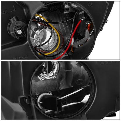 FAROS RAM PROMASTER 1500 2014-2022 / RAM PROMASTER 2500 2014-2022 / RAM PROMASTER 3500 2014-2022 - WITHOUT DAYTIME RUNNING LAMPS - OE STYLE - H7 LOW & HIGH BEAM / 2827 SIDE MARKER / 7443 TURN SIGNAL - CHROME HOUSING - RIGHT