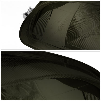 FAROS 92-95 HONDA CIVIC 2/3/4-DOOR - 2PC - SMOKE HOUSING - H4 LOW BEAM / HIGH BEAM