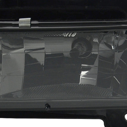 FAROS 88-93 CHEVY C10 2/4-DOOR - 8PC - SMOKE HOUSING / CLEAR CORNER - 9006 LOW BEAM / 9005 HIGH BEAM