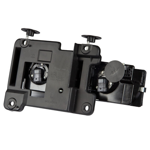 FAROS 88-98 CHEVY C10 2/4-DOOR - 2PC - BLACK HOUSING - 9006 LOW BEAM / 9005 HIGH BEAM