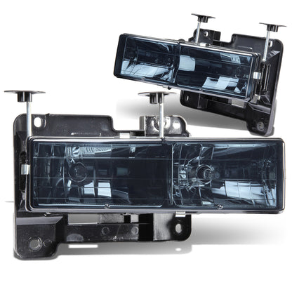 FAROS 88-98 CHEVY C10 2/4-DOOR - 2PC - SMOKE HOUSING - 9006 LOW BEAM / 9005 HIGH BEAM