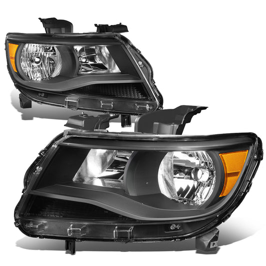FAROS 15-17 CHEVY COLORADO 4-DOOR - BLACK HOUSING / AMBER CORNER - H11 LOW BEAM / 9005 HIGH BEAM