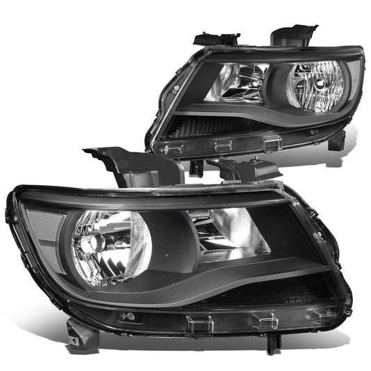 FAROS 15-17 CHEVY COLORADO 4-DOOR - BLACK HOUSING / CLEAR CORNER - H11 LOW BEAM / 9005 HIGH BEAM