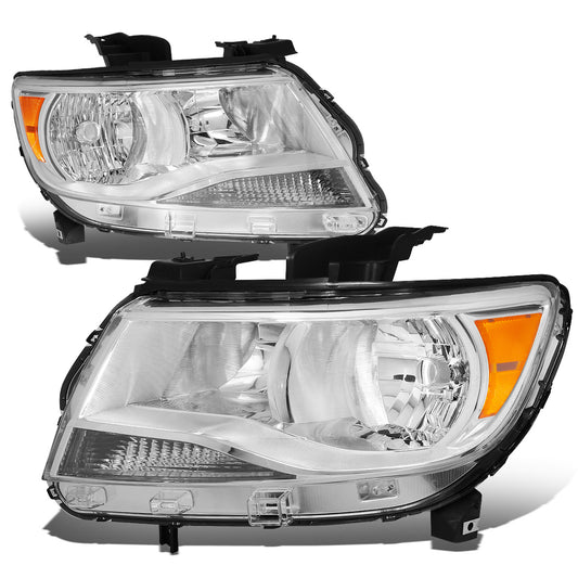FAROS 15-17 CHEVY COLORADO 4-DOOR - CHROME HOUSING / AMBER CORNER - H11 LOW BEAM / 9005 HIGH BEAM