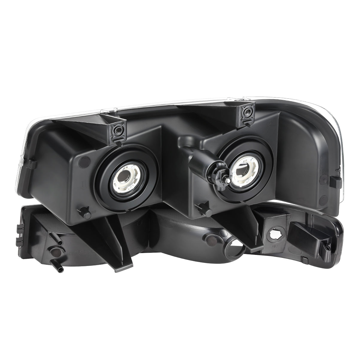 FAROS 4PCS - 03-14 CHEVROLET EXPRESS 1500 / 03-03 CHEVROLET EXPRESS 2500 / 03-23 CHEVROLET EXPRESS 3500 / 09-22 CHEVROLET EXPRESS 4500 / 03-14 GMC SAVANA 1500 / 03-23 GMC SAVANA 2500 / 03-23 GMC SAVANA 3500 / 09-22 GMC SAVANA 4500 - FITS MODELS WITH