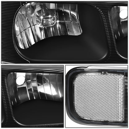 FAROS 4PCS - 03-14 CHEVROLET EXPRESS 1500 / 03-03 CHEVROLET EXPRESS 2500 / 03-23 CHEVROLET EXPRESS 3500 / 09-22 CHEVROLET EXPRESS 4500 / 03-14 GMC SAVANA 1500 / 03-23 GMC SAVANA 2500 / 03-23 GMC SAVANA 3500 / 09-22 GMC SAVANA 4500 - FITS MODELS WITH