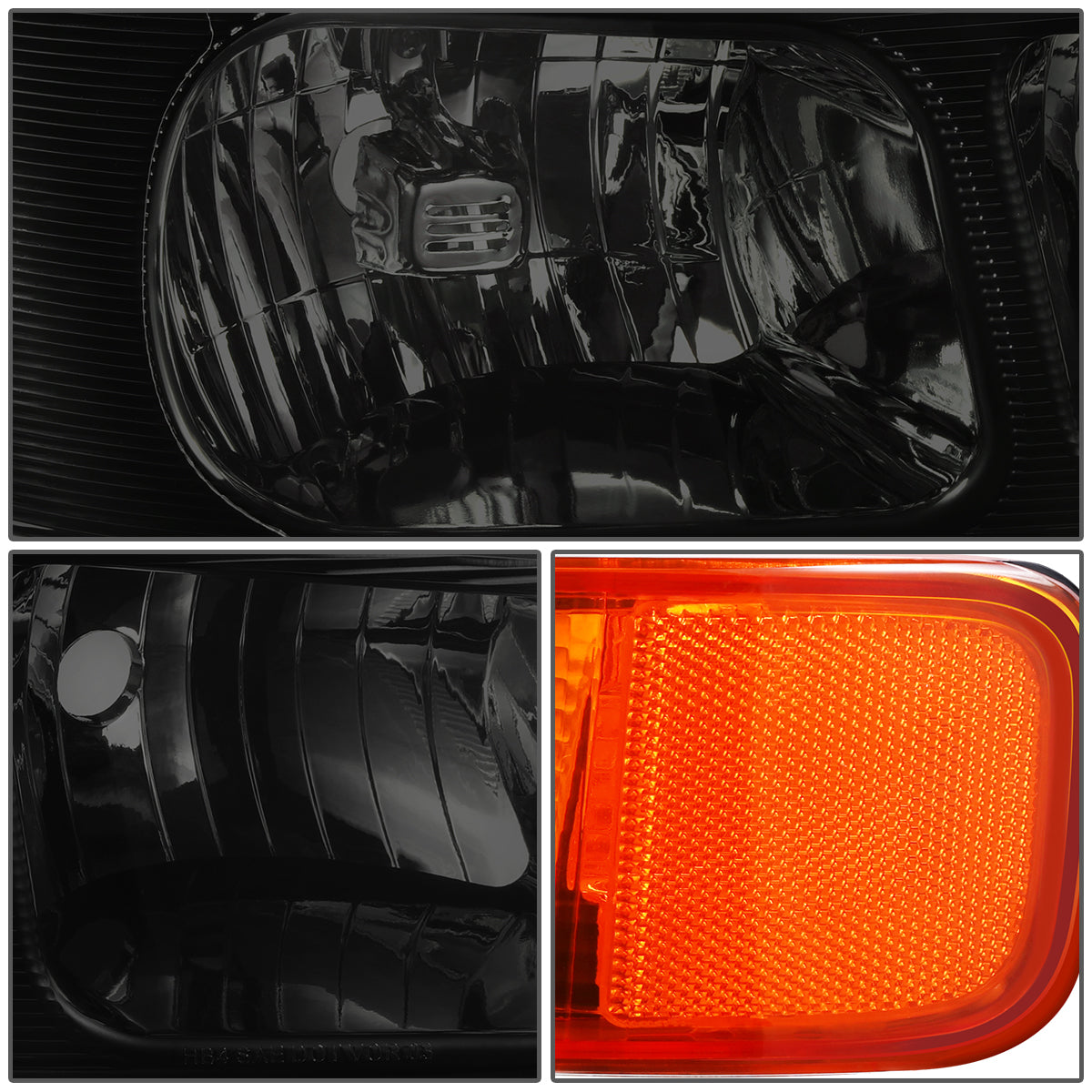 FAROS 4PCS - 03-14 CHEVROLET EXPRESS 1500 / 03-03 CHEVROLET EXPRESS 2500 / 03-23 CHEVROLET EXPRESS 3500 / 09-22 CHEVROLET EXPRESS 4500 / 03-14 GMC SAVANA 1500 / 03-23 GMC SAVANA 2500 / 03-23 GMC SAVANA 3500 / 09-22 GMC SAVANA 4500 - FITS MODELS WITH