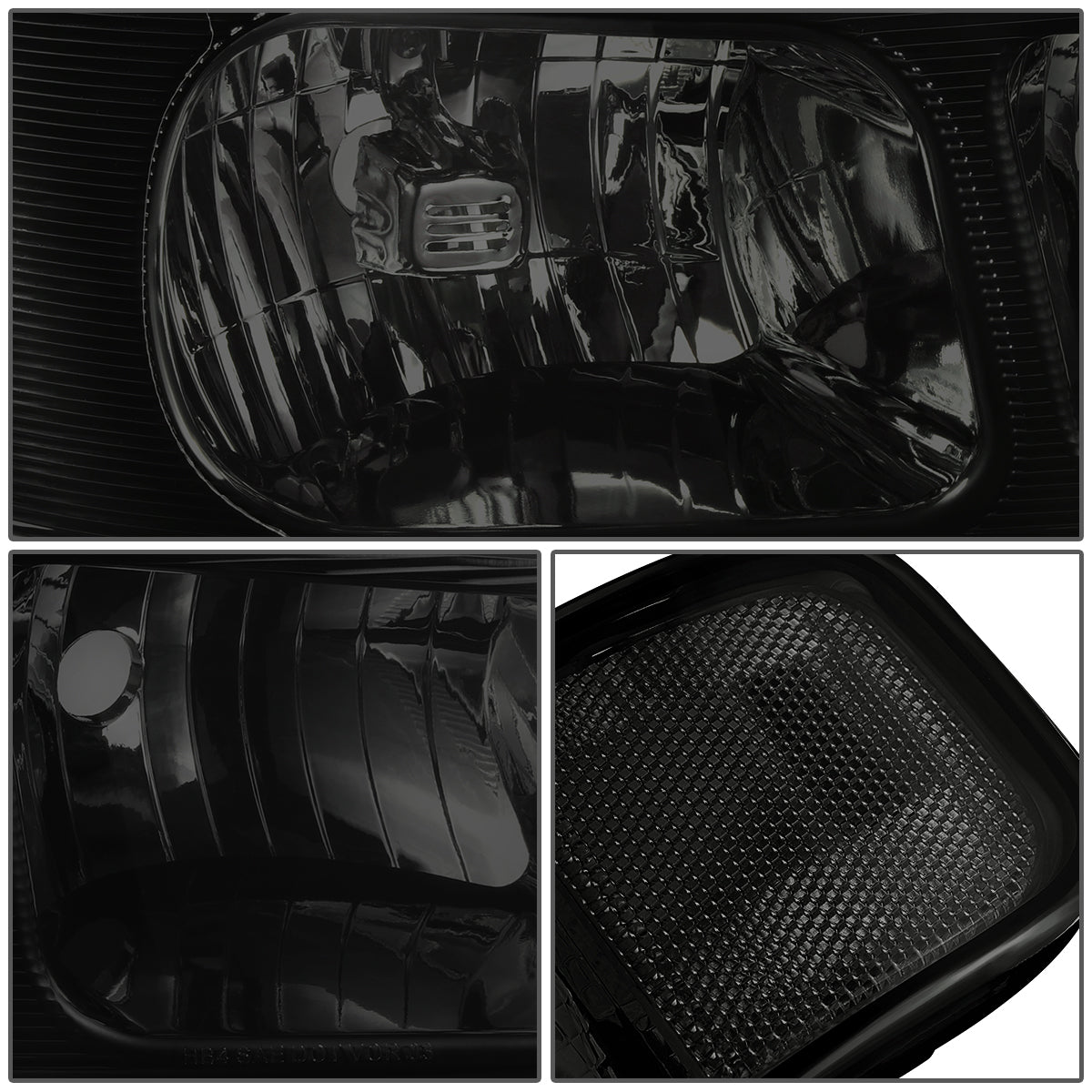 FAROS 4PCS - 03-14 CHEVROLET EXPRESS 1500 / 03-03 CHEVROLET EXPRESS 2500 / 03-23 CHEVROLET EXPRESS 3500 / 09-22 CHEVROLET EXPRESS 4500 / 03-14 GMC SAVANA 1500 / 03-23 GMC SAVANA 2500 / 03-23 GMC SAVANA 3500 / 09-22 GMC SAVANA 4500 - FITS MODELS WITH