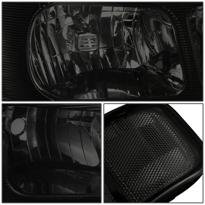 FAROS 4PCS - 03-14 CHEVROLET EXPRESS 1500 / 03-03 CHEVROLET EXPRESS 2500 / 03-23 CHEVROLET EXPRESS 3500 / 09-22 CHEVROLET EXPRESS 4500 / 03-14 GMC SAVANA 1500 / 03-23 GMC SAVANA 2500 / 03-23 GMC SAVANA 3500 / 09-22 GMC SAVANA 4500 - FITS MODELS WITH