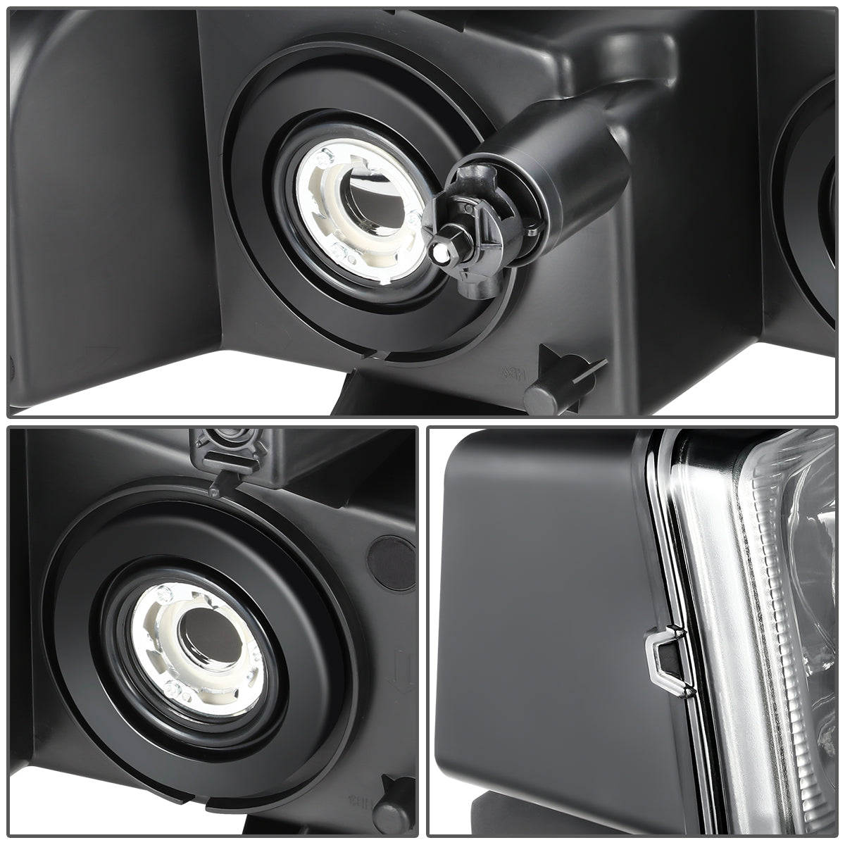 FAROS 03-14 CHEVROLET EXPRESS 1500 / 03-03 CHEVROLET EXPRESS 2500 / 03-23 CHEVROLET EXPRESS 3500 / 09-22 CHEVROLET EXPRESS 4500 / 03-14 GMC SAVANA 1500 / 03-23 GMC SAVANA 2500 / 03-23 GMC SAVANA 3500 / 09-22 GMC SAVANA 4500 - FITS MODELS WITH COMPOSITE