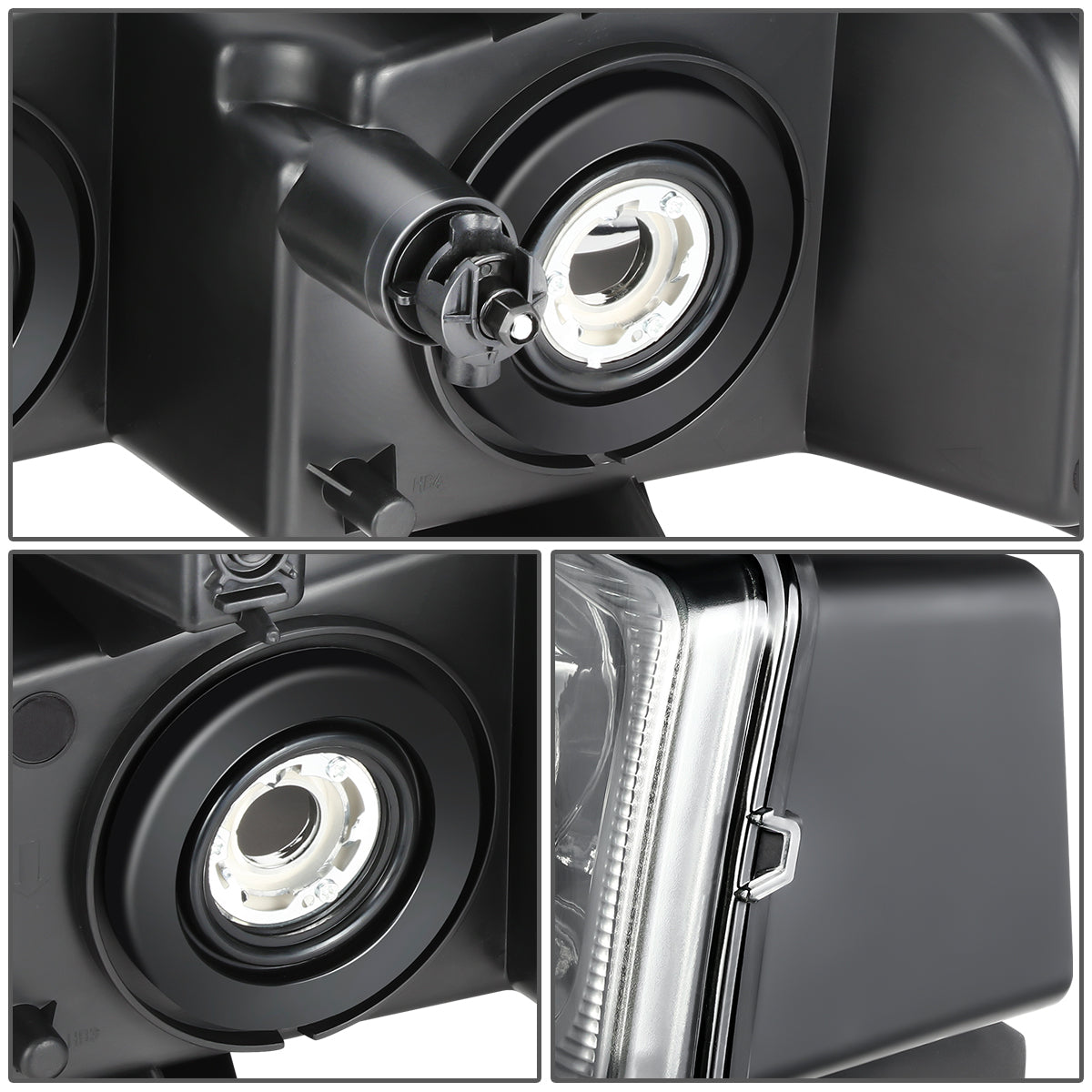 FAROS 03-14 CHEVROLET EXPRESS 1500 / 03-03 CHEVROLET EXPRESS 2500 / 03-23 CHEVROLET EXPRESS 3500 / 09-22 CHEVROLET EXPRESS 4500 / 03-14 GMC SAVANA 1500 / 03-23 GMC SAVANA 2500 / 03-23 GMC SAVANA 3500 / 09-22 GMC SAVANA 4500 - FITS MODELS WITH COMPOSITE