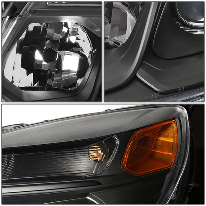 FAROS 16-17 CHEVROLET EQUINOX - PROJECTOR - BLACK HOUSING / AMBER CORNER - H11 LOW BEAM / 9005 HIGH BEAM