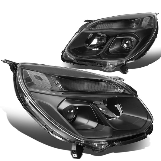 FAROS 16-17 CHEVROLET EQUINOX - PROJECTOR - BLACK HOUSING / CLEAR CORNER - H11 LOW BEAM / 9005 HIGH BEAM