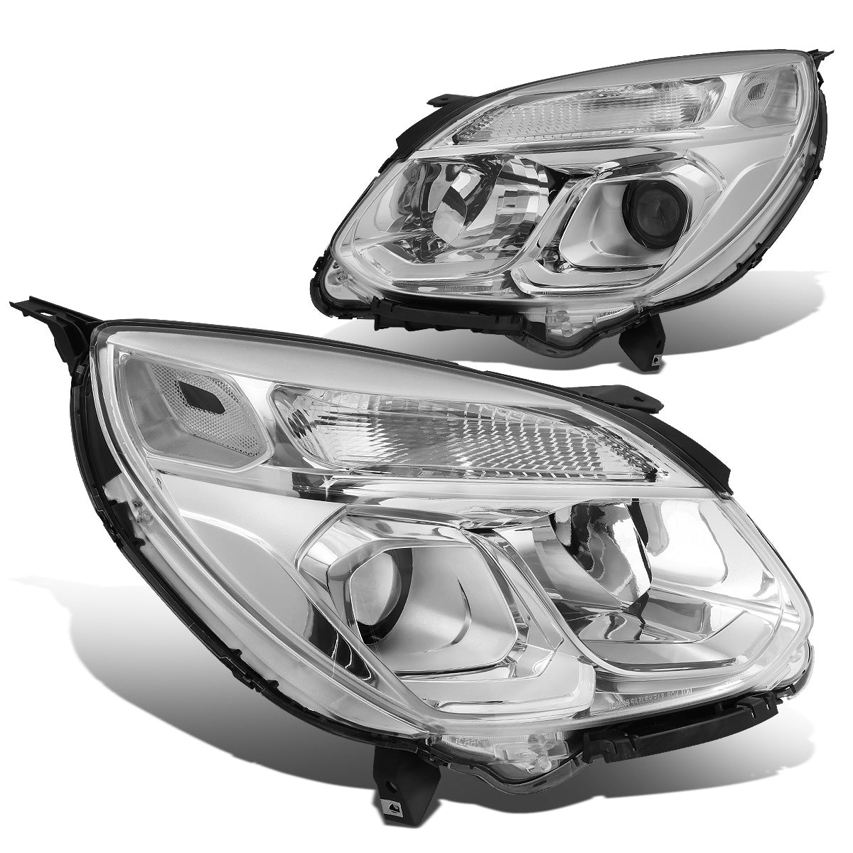 FAROS 16-17 CHEVROLET EQUINOX - PROJECTOR - CHROME HOUSING / CLEAR CORNER - H11 LOW BEAM / 9005 HIGH BEAM