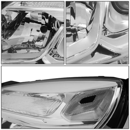 FAROS 16-17 CHEVROLET EQUINOX - PROJECTOR - CHROME HOUSING / CLEAR CORNER - H11 LOW BEAM / 9005 HIGH BEAM
