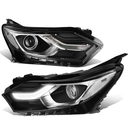 FAROS 18-21 CHEVROLET EQUINOX - ONLY FITS MODELS WITH FACTORY HALOGEN HEADLIGHTS - DOES NOT FIT HID XENON OR LED HEADLIGHT MODELS - PROJECTOR - LED DRL - CHROME HOUSING / CLEAR CORNER - 9012 H1R2 LOW BEAM / HIGH BEAM