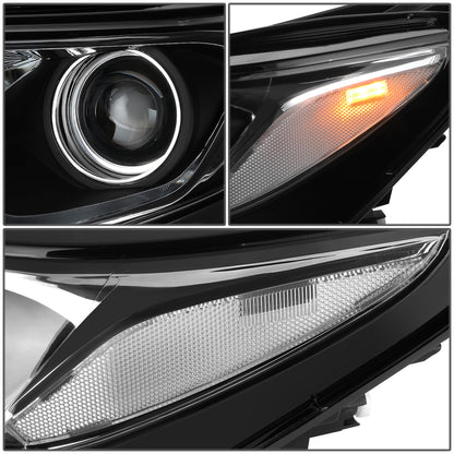 FAROS 18-21 CHEVROLET EQUINOX - ONLY FITS MODELS WITH FACTORY HALOGEN HEADLIGHTS - DOES NOT FIT HID XENON OR LED HEADLIGHT MODELS - PROJECTOR - LED DRL - CHROME HOUSING / CLEAR CORNER - 9012 H1R2 LOW BEAM / HIGH BEAM