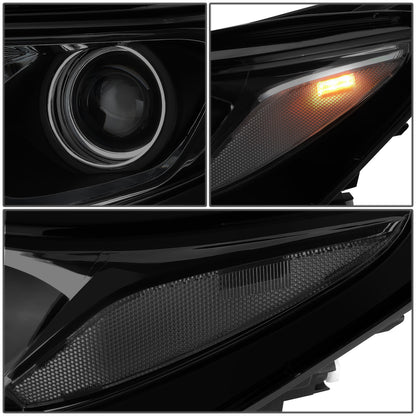 FAROS 18-21 CHEVROLET EQUINOX - ONLY FITS MODELS WITH FACTORY HALOGEN HEADLIGHTS - DOES NOT FIT HID XENON OR LED HEADLIGHT MODELS - PROJECTOR - LED DRL - CHROME HOUSING / SMOKED LENS / CLEAR CORNER - 9012 H1R2 LOW BEAM / HIGH BEAM