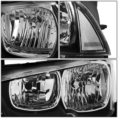 FAROS 11-14 DODGE CHARGER 4-DOOR - BLACK HOUSING / CLEAR CORNER - H11 LOW BEAM / 9005 HIGH BEAM